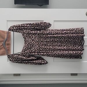 Animal print dress in Large